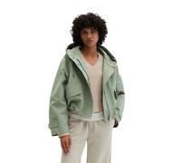 Outdoorjacke MARC O'POLO "aus Cotton-Nylon-Mix", Damen, Gr. 42, grün (fresh sage), Obermaterial: 75% Baumwolle, 25% Polyamid. Futter: 100% Polyester, unifarben, loose fit, Jacken Outdoorjacke (9734143