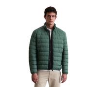 Outdoorjacke MARC O'POLO "aus recyceltem Performance-Polyester", Herren, Gr. L, grün (nottingham forest), Obermaterial: 100% Polyester, unifarben, casual, regular fit, Langarm elastischer Bund, Jacken