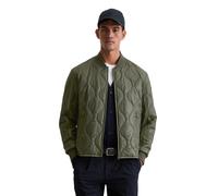 Outdoorjacke MARC O'POLO "aus recyceltem Performance-Polyester", Herren, Gr. S, copley braun, Obermaterial: 100% Polyester. Futter: 100% Polyester, unifarben, regular fit, Rippbündchen, Jacken Outdoor