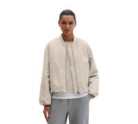 Outdoorjacke MARC O'POLO "aus recyceltem Polyester", Damen, Gr. 38, linen beige, Obermaterial: 100% Polyester, unifarben, regular fit, Jacken Outdoorjacke (44830610-38) linen beige