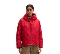 Outdoorjacke MARC O'POLO "aus recyceltem Polyester", Damen, Gr. 38, rot (sunny rot), Obermaterial: 100% Polyester. Futter: 100% Polyester, unifarben, relaxed fit, paspeliert, Jacken Outdoorjacke (4398