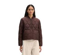Outdoorjacke MARC O'POLO "aus recyceltem Polyester", Damen, Gr. 42, schwarz cherry, Obermaterial: 100% Polyester, unifarben, regular fit, normaler Saum, Jacken Outdoorjacke (72167365-42) schwarz cherr