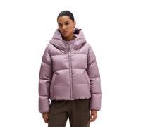 Outdoorjacke MARC O'POLO "aus recyceltem Shiny-Nylon", Damen, Gr. 38, lila (gentle mauve), Obermaterial: 100% Polyamid. Füllung: 80% Daune, 20% Feder. Futter: 100% Polyester, unifarben, regular fit, J