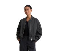 Outdoorjacke MARC O'POLO "aus recyceltem Shiny-Polyester-Twill", Damen, Gr. 42, deep night blau, Obermaterial: 100% Polyester; Füllung: 100% Nicht verfügbar; Futter: 100% Polyamid, regular fit, Strick