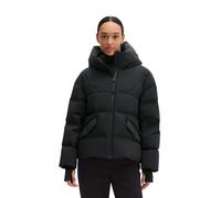 Outdoorjacke MARC O'POLO "aus wasserdichtem 2-Layer-Performance-Fabric", Damen, Gr. 46, schwarz, Obermaterial: 100% Polyester. Füllung: 80% Daune, 20% Feder. Futter: 100% Polyamid, unifarben, relaxed