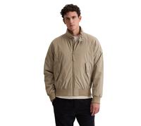 Outdoorjacke MARC O'POLO "aus wasserdichtem Material", Herren, Gr. S, pavestone, Obermaterial: 100% Polyester; Füllung: 100% Polyester; Futter: 100% Polyamid, unifarben, regular fit, Rippbündchen, Jac