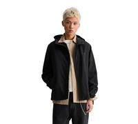 Outdoorjacke MARC O'POLO DENIM "aus wasserabweisendem Recycling-Material", Herren, Gr. M, schwarz, Obermaterial: 100% Polyamid; Futter: 100% Polyester, unifarben, regular fit, elastischer Bund, Jacken