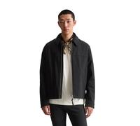 Outdoorjacke MARC O'POLO DENIM "mit Cord-Kragen", Damen, Gr. S, schwarz, Obermaterial: 98% Baumwolle, 2% Elasthan; Futter: 100% Polyester, relaxed fit, Manschette, Jacken Outdoorjacke (72544104-S) sch