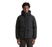 Outdoorjacke MARC O'POLO DENIM "mit fein strukturierter Oberfläche", Herren, Gr. L, schwarz, Obermaterial: 100% Polyamid. Füllung: 100% Polyester. Futter: 100% Polyester, unifarben, loose fit, elastis