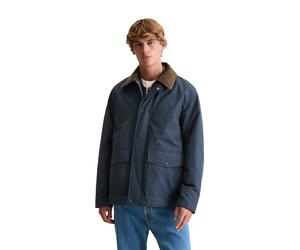 Outdoorjacke MARC O'POLO DENIM "wasserabweisend und leicht wattiert", Herren, Gr. M, blau (navy teal), Obermaterial: 60% Baumwolle, 40% Polyamid. Füllung: 100% Polyester. Futter: 100% Polyester, unifa