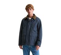Outdoorjacke MARC O'POLO DENIM "wasserabweisend und leicht wattiert", Herren, Gr. M, navy teal, Obermaterial: 60% Baumwolle, 40% Polyamid; Füllung: 100% Polyester; Futter: 100% Polyester, unifarben, r