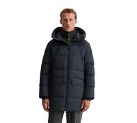 Outdoorjacke MARC O'POLO "mit funktionalen Taschen", Herren, Gr. L, schwarz navy, Obermaterial: 100% Polyester, unifarben, regular fit, normaler Saum, Jacken Outdoorjacke (21947363-L) schwarz navy