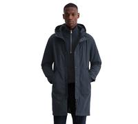 Outdoorjacke MARC O'POLO "mit leichter Wattierung", Herren, Gr. M, schwarz navy, Obermaterial: 100% Polyamid, unifarben, regular fit, Manschette, Jacken Outdoorjacke (50825011-M) schwarz navy