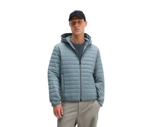 Outdoorjacke MARC O'POLO "mit leichter Wattierung von Unifi REPREVE", Herren, Gr. M, schwarz pepper, Obermaterial: 100% Polyester. Futter: 100% Polyester, unifarben, regular fit, elastischer Bund, Jac