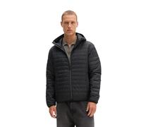 Outdoorjacke MARC O'POLO "mit leichter Wattierung von Unifi REPREVE", Herren, Gr. XXL, schwarz, Obermaterial: 100% Polyester. Futter: 100% Polyester, unifarben, regular fit, elastischer Bund, Jacken O