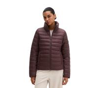 Steppjacke MARC O'POLO, Damen, Gr. 42, braun (schwarz cherry), Web, Obermaterial: 100% Polyamid. Futter: 100% Polyester. Wattierung: 100% Polyester, normal, Jacken Steppjacke, fitted mit recycelten Ma