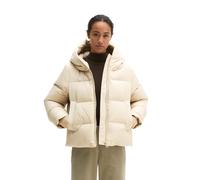 Outdoorjacke MARC O'POLO "mit wasserabweisender Oberfläche", Damen, Gr. 36, beige (smokey sands), Obermaterial: 100% Polyester. Füllung: 70% Daune, 30% Feder. Futter: 100% Polyester, unifarben, regula