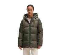 Outdoorjacke MARC O'POLO "mit wasserabweisender Oberfläche", Damen, Gr. 36, grün (dim shadow), Obermaterial: 100% Polyester. Füllung: 70% Daune, 30% Feder. Futter: 100% Polyester, unifarben, regular f