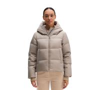 Outdoorjacke MARC O'POLO "mit wasserabweisender Oberfläche", Damen, Gr. 44, beige (earthy taupe), Obermaterial: 100% Polyester. Füllung: 70% Daune, 30% Feder. Futter: 100% Polyester, unifarben, regula