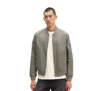 Outdoorjacke MARC O'POLO "mit Zippertasche am Ärmel", Herren, Gr. XL, graphite dust, Obermaterial: 78% Polyester, 22% Baumwolle. Futter: 100% Polyester, unifarben, regular fit, Rippbündchen, Jacken Ou