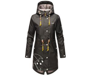 Outdoorjacke MARIKOO "Dancing Umbrella", Damen, Gr. M, schwarz, Obermaterial: 70% Polyester, 30% Polyurethan, Innenseite: 100% Polyester, Futter: 100% Polyester; Wattierung: 100% Polyester; Ärmelfutte