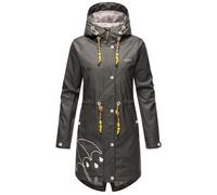Outdoorjacke MARIKOO "Dancing Umbrella", Damen, Gr. S, grau (anthrazit), Obermaterial: 70% Polyester, 30% Polyurethan, Innenseite: 100% Polyester, Futter: 100% Polyester; Wattierung: 100% Polyester; Ä