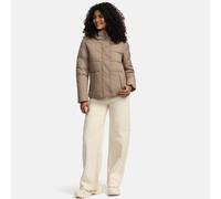 Outdoorjacke MARIKOO "Elira", Damen, Gr. S, grau (taupe grau), Obermaterial: 100% Polyester; Innenseite: 100% Polyester; Futter: 100% Polyester; Wattierung: 100% Polyester, Jacken Outdoorjacke, mit wa