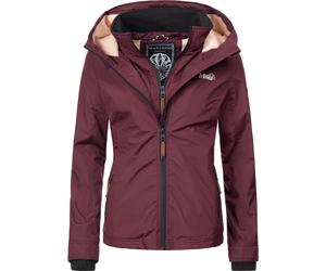 Outdoorjacke MARIKOO "Erdbeere", Damen, Gr. M (38), rot (weinrot), Oberstoff: 100% Polyester; Futter: 100% Polyester; Wattierung: 100% Polyester; Ärmelfutter: 100% Polyester, tailliert hüftbedeckend, 