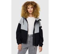 Outdoorjacke MARIKOO "Liubkaa", Damen, Gr. XL, schwarz, Obermaterial: 100% Polyester. Innenseite: 65% Polyester, 35% Baumwolle. Futter: 100% Polyester, elastischer Bund mit innenliegendem Gummizug, Ja