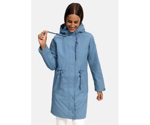 Outdoorjacke MARIKOO "Megumii", Damen, Gr. 4XL, blau (powder blau), Obermaterial: 100% Polyester. Innenseite: 100% Polyester. Futter: 100% Polyester. Wattierung: 100% Polyester, Jacken Outdoorjacke, m