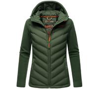 Outdoorjacke MARIKOO "Mount Haruna", Damen, Gr. S, grün (dunkelgrün), Obermaterial: 100% Polyester; Innenseite: 100% Polyester; Futter: 100% Polyester; Wattierung: 100% Polyester, Jacken Outdoorjacke,