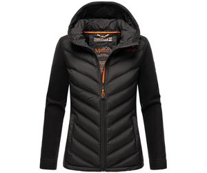 Outdoorjacke MARIKOO "Mount Haruna", Damen, Gr. S, schwarz, Obermaterial: 100% Polyester. Innenseite: 100% Polyester. Futter: 100% Polyester. Wattierung: 100% Polyester, Jacken Outdoorjacke, mit hoch