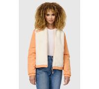 Outdoorjacke MARIKOO "Sayoo", Damen, Gr. M, orange (apricot sorbet), Obermaterial: 100% Polyester; Innenseite: 100% Polyester; Ärmelfutter: 100% Polyester, Jacken Outdoorjacke, mit flauschigem Teddyfe