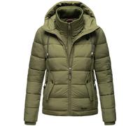 Outdoorjacke MARIKOO "Taisaa Pri", Damen, Gr. M, grün (olive), Obermaterial: 100% Polyester; Innenseite: 100% Polyester; Futter: 100% Polyester; Wattierung: 100% Polyester, Jacken Outdoorjacke, mit ho