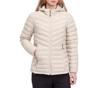 Outdoorjacke MCKINLEY "Jacke Arlo JKT W", Damen, Gr. 44, beige, Obermaterial: 100% Polyamid. Futter: 100% Polyamid. Wattierung: 90% Daunen, 10% sonstige Federn, eingesetzt Bündchen mit Gummizug, Jacke