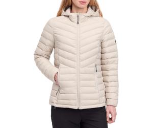 Outdoorjacke MCKINLEY "Jacke Arlo JKT W", Damen, Gr. 44, beige, Obermaterial: 100% Polyamid. Futter: 100% Polyamid. Wattierung: 90% Daunen, 10% sonstige Federn, eingesetzt Bündchen mit Gummizug, Jacke