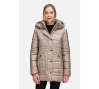 Outdoorjacke mit abnehmbarer Kapuze Beige Damen
