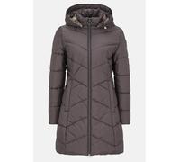Outdoorjacke mit abnehmbarer Kapuze Dunkelbraun Damen