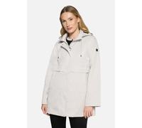 Outdoorjacke BETTY BARCLAY "Damen mit abnehmbarer Kapuze", Damen, Gr. 48, wind chime, Obermaterial: 60% Polyester, 40% Polyamid; Besatz: 100% Polyamid; Futter: 100% Polyester, lässig geschnitten, Jack