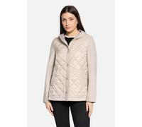 Wolljacke BETTY BARCLAY "Damen mit Kapuze", Damen, Gr. 40, nature melange, Obermaterial: 100% Polyester; Besatz: 100% Polyamid; Füllung: 100% Polyester, gerade, Jacken (21748351-40) nature melange