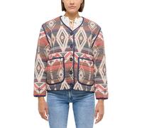 Outdoorjacke MUSTANG "Damen Style Roxbury", Damen, Gr. XL, bunt, Twill, 100% Baumwolle, mehrfarbig, relaxed fit, Jacken Outdoorjacke (31094443-XL)