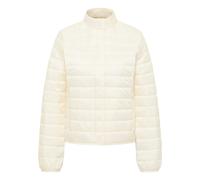 Outdoorjacke MUSTANG "Damen Style Twin Hills", Damen, Gr. S, weiß (sanftes weiß), Canvas, 100% Polyamid, unifarben, casual, slim fit, Jacken (36185660-S) sanftes weiß