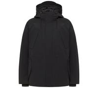 Outdoorjacke MUSTANG "Herren Style Aspen", Damen, Gr. M, schwarz, Canvas, 64% Baumwolle, 36% Polyamid, unifarben, regular fit, Jacken Outdoorjacke (83259322-M) schwarz