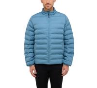 Outdoorjacke MUSTANG "Herren Style Creston", Damen, Gr. M, blau (mittelblau), Canvas, 100% Polyester, unifarben, regular fit, Jacken Outdoorjacke (91569100-M) mittelblau
