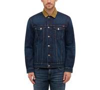 MUSTANG Jeansjacke Herren Umlegekragen Baumwolle blau, XXL