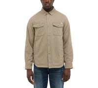 Outdoorjacke MUSTANG "Herren Style Philo", Damen, Gr. 3XL, beige, Twill, 100% Baumwolle, unifarben, regular fit, Jacken Outdoorjacke (17253017-XXXL)