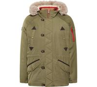 Outdoorjacke MUSTANG "Herren Style Scottsdale", Herren, Gr. XXL, olivgrün, Canvas, 100% Polyester, unifarben, regular fit, Jacken Outdoorjacke (81744442-XXL)