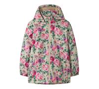 Outdoorjacke NAME IT "NKFMAXI JACKET PA AOP NOOS", Kinder, Gr. 140, bunt (peyote aop:1 flower mix), Web, Obermaterial: 100% Polyester, bedruckt, normal, elastischer Bund, Jacken Outdoorjacke, Kunstfas
