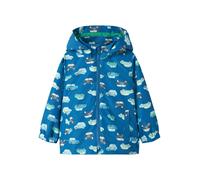 Outdoorjacke NAME IT "NMMMAX JACKET LI AOP NOOS", Jungen, Gr. 110, imperial blau aop:2 cars, Web, Obermaterial: 100% Polyester, bedruckt, normal, elastischer Bund, Jacken Outdoorjacke, reflektierende