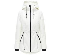 Outdoorjacke NAVAHOO "Blumentanz 14", Damen, Gr. L (40), weiß (sanftes weiß), Obermaterial: 100% Polyester. Innenfutter: 100% Polyester. Ärmelfutter: 100% Polyester, tailliert hüftbedeckend, hoch gesc